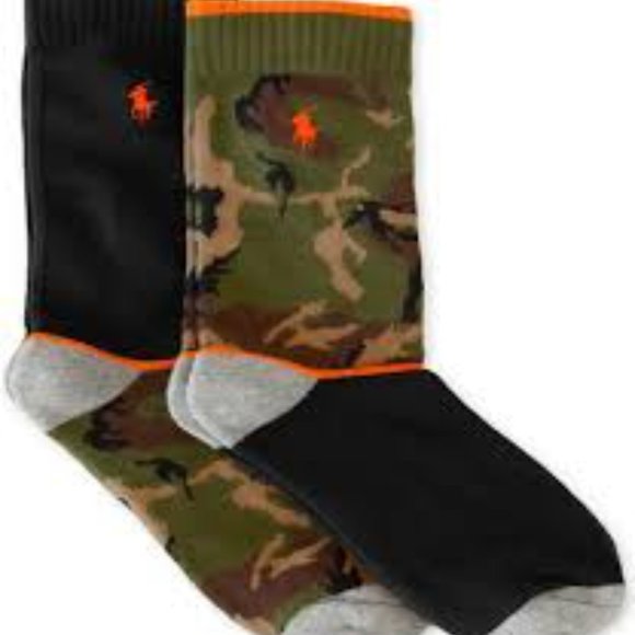 Polo Ralph Lauren 2-pk Camo Socks - Picture 4 of 5